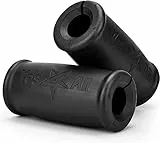 Yes4All Ergonomische Hantelgriffe (außendurchmesser 5,6 cm) - Bauen Sie Ihren Bizeps, Trizeps, Armmuskulatur größer jeden Tag mit unseren Thick Bar Grip, Schwarz