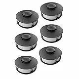 6 Spulen passt für EINHELL GC-ET4530 / Ersatzspule/Doppel - Fadenspule passend für Elektro Rasentrimmer/Freischneider/Kantentrimmer Spule Einhell GC-ET 4530