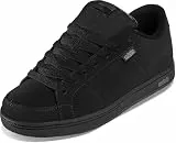 Etnies Kingpin – Klassischer Skate-Heritage-Fashion-Stil mit angesagtem, verstärkte Cupsole, Alltagssneaker - Black Dirty WASH - 43
