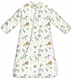 Chilsuessy Baby Schlafsack Winter 3.5 Tog Kinder Schlafsack Ganzjahres Schlafsäcke Jungen Mädchen Schlafsack für Kleinkinder Neugeborene, A Wald/3.5 Tog, L (90-105 cm)