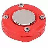 Zunate Magnetischer Mikrofonhalter für CB-Radio, Universelle Mikrofonhalterung mit Starkem Magnet, Kompatibel mit Alinco Anytone BF, für Sichere Fahrzeuginstallation (Rot)