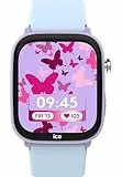 Ice-Watch - ICE smart junior 3.0 Find My Purple Soft blue - Lila geolokalisierbare verbundene Uhr für Mädchen mit Silikonarmband - 024550 (1.75 Zoll)