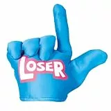 Generique Loser-Hut witziges Accessoire USA-Party blau