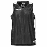 Spalding Herren Teamtrikots & Sets Essential Reversible Shirt, schwarz/Weiß, XXS