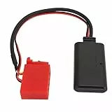 KIMISS Auto-Bluetooth-Adapter, Digitaler Auto-Stereo-AUX-Schnittstellenadapter für W124 W140 W202 W210 R129, CD-Player, Audio-Empfänger, Sender, Empfänger