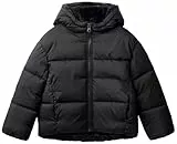 United Colors of Benetton Mädchen Giubbotto 2sj1cn05d Jacke, Schwarz, 170 cm