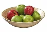 Kesper, Holz, Obst-und Salatschale, Braun, 30cm