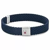Tommy Hilfiger Jewelry armband für Herren aus Silikon aus Blau oder Schwarz