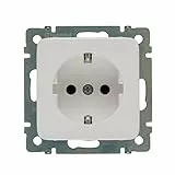 LEGRAND, Creo Schutzkontaktsteckdose, 16A, 39,5 x 17,5 x 5,5 cm, SL, Farbe: Ultraweiß, 776220
