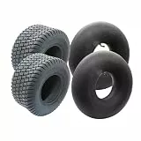 SECURA 2x Reifen 18x8.50-8 inkl. Schläuche mit Winkelventil TR87