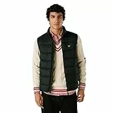 Pepe Jeans Herren Puffer Gillet Jacke, Schwarz (Black), M