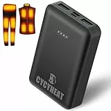 CYCYHEAT Beheizte Weste, Batteriepack, Schwarz, Einheitsgröße