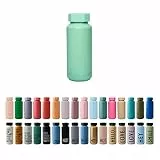 Design Letters Thermosflasche 500 ml | Edelstahl Isolierflasche BPA-frei | Vakuum Trinkflasche doppelwandig | 12h heiß 24h kalt | Auslaufsicher | Skandinavisches Design Wasserflasche