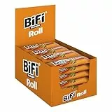 BiFi Roll – 30er Pack (10 x 3 x 45g) – Salami Snack in einem lockeren Teig – Original Wurstsnack To Go - für Unterwegs, im Büro oder beim Sport - mit Pfeffer, Koriander und Knoblauch