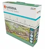 Gardena Micro-Drip-System Tropfbewässerung Set Gemüse-/Blumenbeet (40 m²): Starter-Set sofort einsatzbereit, wassersparendes Bewässerungssystem, einfache & flexible Verbindungstechnik (13450-20)