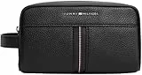 Tommy Hilfiger Herren Th Central Washbag AM0AM14172 Kulturbeutel, Schwarz, Einheitsgröße
