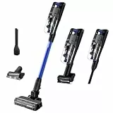 BISSELL PowerClean FurFinder, Akku Staubsauger, 200W Motor, FurFinder-Licht, nicht verheddernde Bürstenrolle, Staubsauger Kabellos, freistehend,HEPA-Filter, 2000 mAh Wechselakku, 40 min Laufzeit 4089N