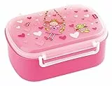SIGIKID 24472 Brotzeitbox Pinky Queeny Lunchbox BPA-frei Mädchen empfohlen ab 2 Jahren rosa, 11 x 7 x 17