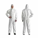 3M 45103XL Schutzanzug, Typ 5/6, Größe 3XL, Weiss