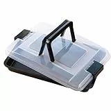 Original Kaiser Inspiration Backblech mit Deckel, Kuchen Transportbox, Backblech mit Transporthaube und klappbarem Griff 42 x 29 x 4 cm, praktisches Frischalten und Aufbewahren, Made in Germany