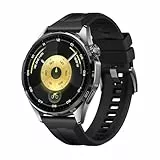 Huawei GT 6 46 mm Smartwatch Fitness-Tracker Bluetooth Anruf Schlafmonitor Schwarz