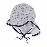 Sterntaler Baby - Jungen Casquette Avec Protã£â¨ge-nuque Sonnenhut, Grau (Rauchgrau 566), 47 EU