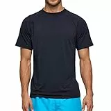 Arcweg Herren Rashguard UV T-Shirt Schwimm Shirt Kurzarm Schnell Trocknend Wassersurf-Shirt UPF 50 Tops Badeshirts
