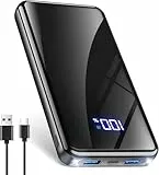 Power Bank 26800mAh,Powerbank Schnellladefunktion 22,5W USB-C PD3.0 & QC4.0 Tragbarer Externer HandyAkkus mit LED Display,Kompatibel mit iPhone 17/16/15/14/13/12 Series,für Reisen, Camping