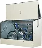 Trimetals Fahrradbox, Front- und Deckelöffnung, für 2-3 Fahrräder, Maße: ca. 196 x 89 x 133 cm