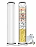 MEKO 2er Pack Filter NUR für Handbrause mit ASIN B0BJPBQFVS und B0CN6J3YC4 von MEKO, 15 Schichten Ersatzfilter für hartes Wasser Reinigen und Entfernen von Chlor und schädliche Substanzen