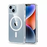 ESR für iPhone 14 Hülle/iPhone 13 Hülle, Kompatibel mit MagSafe, Classic Hybrid Magnet Handyhülle iPhone 14/13 Case Militärnorm Sturzschutz Kratzfeste Rückseite, Klar