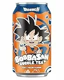 BOBBASAN Dragon Ball Bubble Tea Birne & Melone – Offiziell lizenziert – Erfrischender Bubble‑Tea mit Tapioka-Perlen – 1 x 320 ml