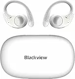 Blackview Open Ear Kopfhörer Bluetooth, Airbuds 10 Kabellose Bluetooth 5.3 Kopfhörer für Sport, 16,2 mm Lautsprecher, Tiefer Bass, Kabellose Touch Control Ohrhörer, IPX7 Schweißfest