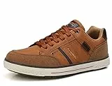 ARRIGO BELLO Sneaker Herren Freizeitschuh Schuhe Berufsschuhe Sportschuhe Outdoor Leichtgewicht Walkingschuhe Sneakers Größe 41-46(C1 Braun, Größe_46)
