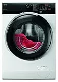 AEG Waschmaschine 8 kg, Serie 6000 ProSense: Mengenautomatik für automatische Anpassung von Waschdauer & Energieverbrauch, Startzeitvorwahl, Nachlegefunktion, Vollwasserschutz, 1400 U/min, L6R6AMZ48FL