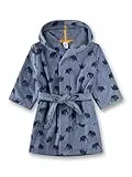 Sanetta Jungen-Bademantel blau Frottee Mammut | Hochwertiger und kuscheliger Bademantel aus Frottee für Jungen.