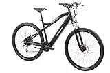 F.lli Schiano E-Mеrcury, E Bike Mountainbike, 29 Zoll, 36V 11.6Ah Abnehmbarer Akku, Motor 250W 50Nm, MTB Ebike für Herren/Damen, Schwarz
