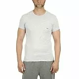 Emporio Armani Underwear Herren Schlafanzugoberteil 111035CC729, Gr. Small, Grau (Grigio Melange 00048)