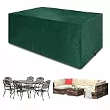 Funshot Abdeckung für Gartenmöbel Wasserdicht Schutzhülle Gartentisch Abdeckplane Gartenmöbel Abdeckung für Loungemöbel Möbelsets,Winterfest,Winddicht Anti-UV,180x120x70cm