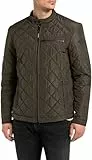 Replay Herren Steppjacke Übergangsjacke, Grün (Dark Olive 935), XL