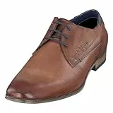 bugatti man Herren sportliche Schnürer, Männer Schnürhalbschuhe,Schnuerschuhe,Schnuerer,straßenschuhe,Strassenschuhe,Cognac (6300),42 EU/EU UK