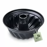 Zenker Gugelhupfform Perfect Black Ø 25 cm – Hochwertige Backform mit zweifacher Antihaftbeschichtung, Hitzebeständigkeit +230 °C Made in Germany