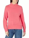 Amazon Aware Damen Kuscheliger Pullover in lockerer Passform (in Übergröße erhältlich), Korallenrosa, S