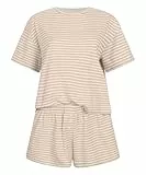 Hunkemöller Pyjama-Set Jersey - Oxford tan - M
