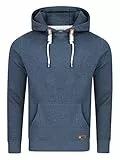 riverso Hoodie Herren Regular Fit RIVLuca Kapuzenpullover Pullover Sweatshirt Streetwear Blau 5XL, Größe:5XL, Farbe:Dark Blue (19400)