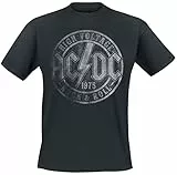 AC/DC T-Shirt High Voltage 1975 schwarz M