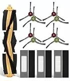 Ersatzteile Zubehör Set Filter Bürste für Ecovacs DEEBOT OZMO T8 AIVI T8MAX Staubsauger Roboter 1x Hauptbürste 8x Seitenbürste 3x Hepa Filter 12 Ersatzteile Kit Zubehörset Ersatzteile