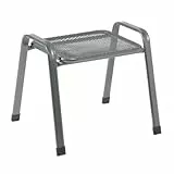 greemotion 416323 Stapelhocker Toulouse eisengrau, Gartenhocker einsetzbar im Innen- und Außenbereich, vielseitig kombinierbar, hochwertige Kunststoffummantelung, wind- und wasserfest