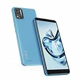 XGODY X32 Handy Ohne Vertrag, 5,5 Zoll Günstig Smartphone 2GB+16GB 128GB Erweiterbar, Octa-Core, Blau | Android 14, 4G Dual SIM, 8MP+5MP Kamera, 2850 mAh Akku, Face ID, GPS
