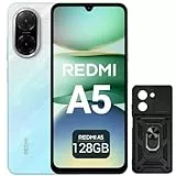 XIAOMI Redmi A5 Smartphone 6,88' 120Hz Display, 128GB+4GB, 32MP AI-Kamera, 5200 mAh Akku, Seiten-Fingerprint-Sensor (Blau)